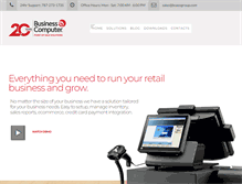 Tablet Screenshot of bcposgroup.com